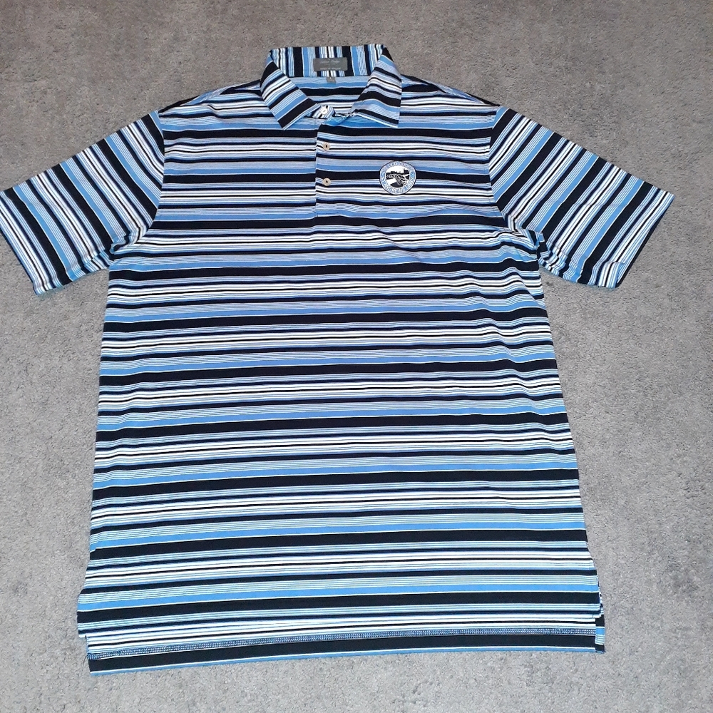 Peter Millar Golf Polo - L - The Old Course St Andrews - Clean